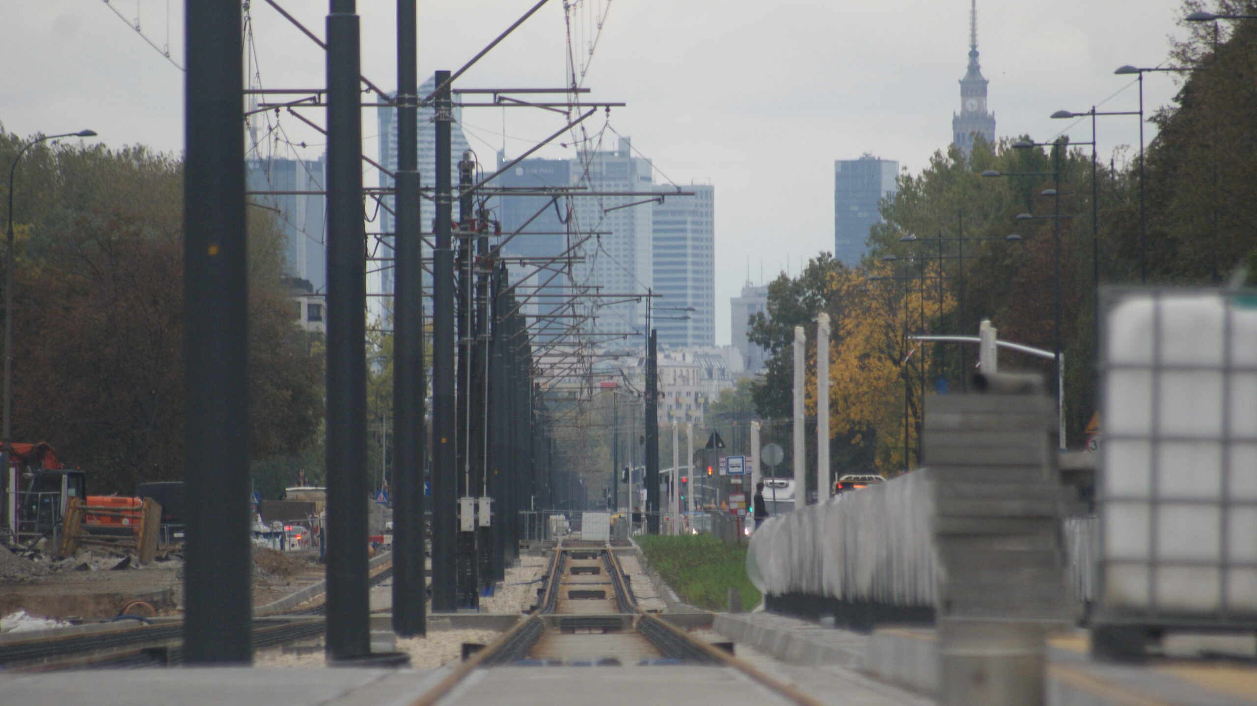 Zaprojektowanie i wykonanie robót w ramach inwestycji Budowa trasy tramwaju szybkiego