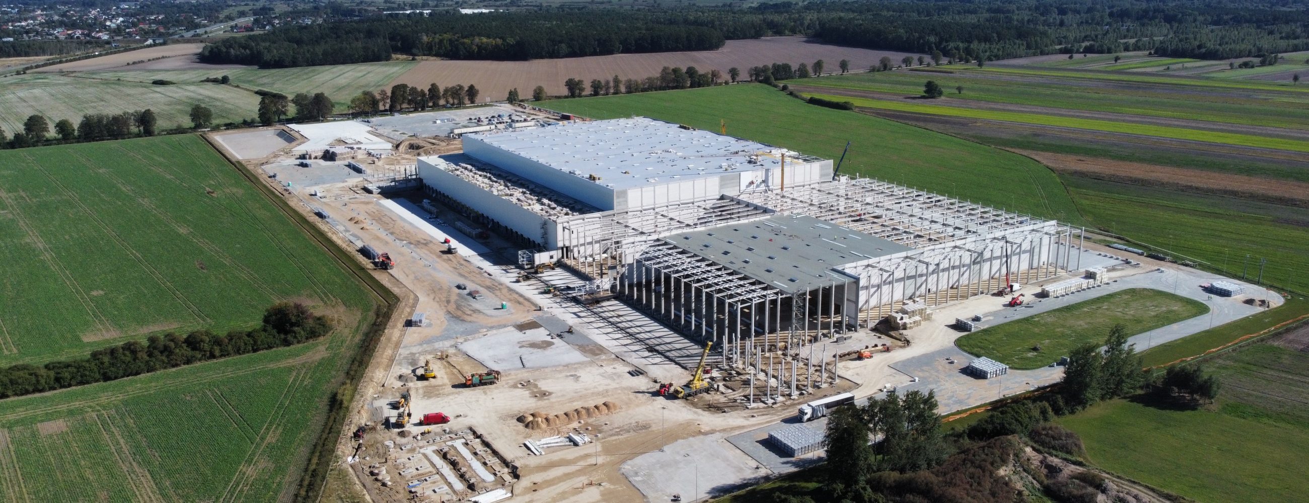 Budowa Centrum Dystrybucyjnego Jeronimo Martins w Opocznie